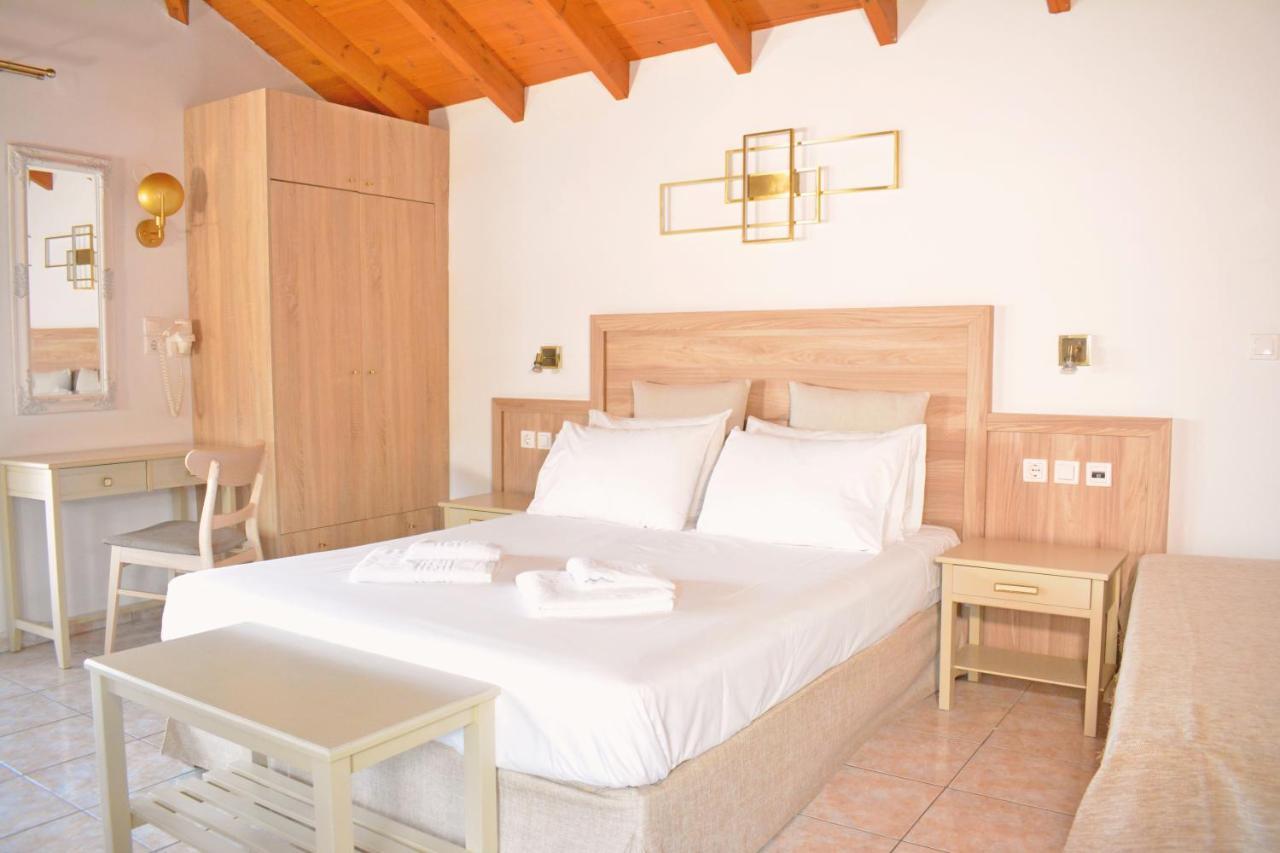 Melina'S House Aparthotel Stalos Bagian luar foto