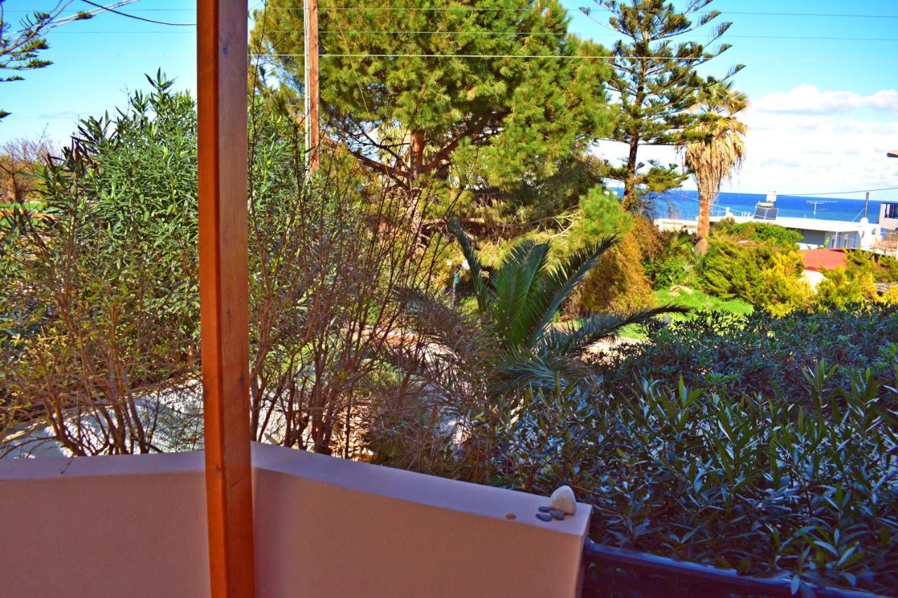Melina'S House Aparthotel Stalos Bagian luar foto