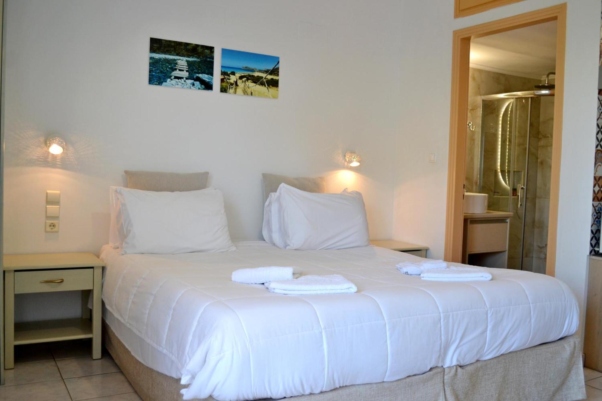 Melina'S House Aparthotel Stalos Bagian luar foto